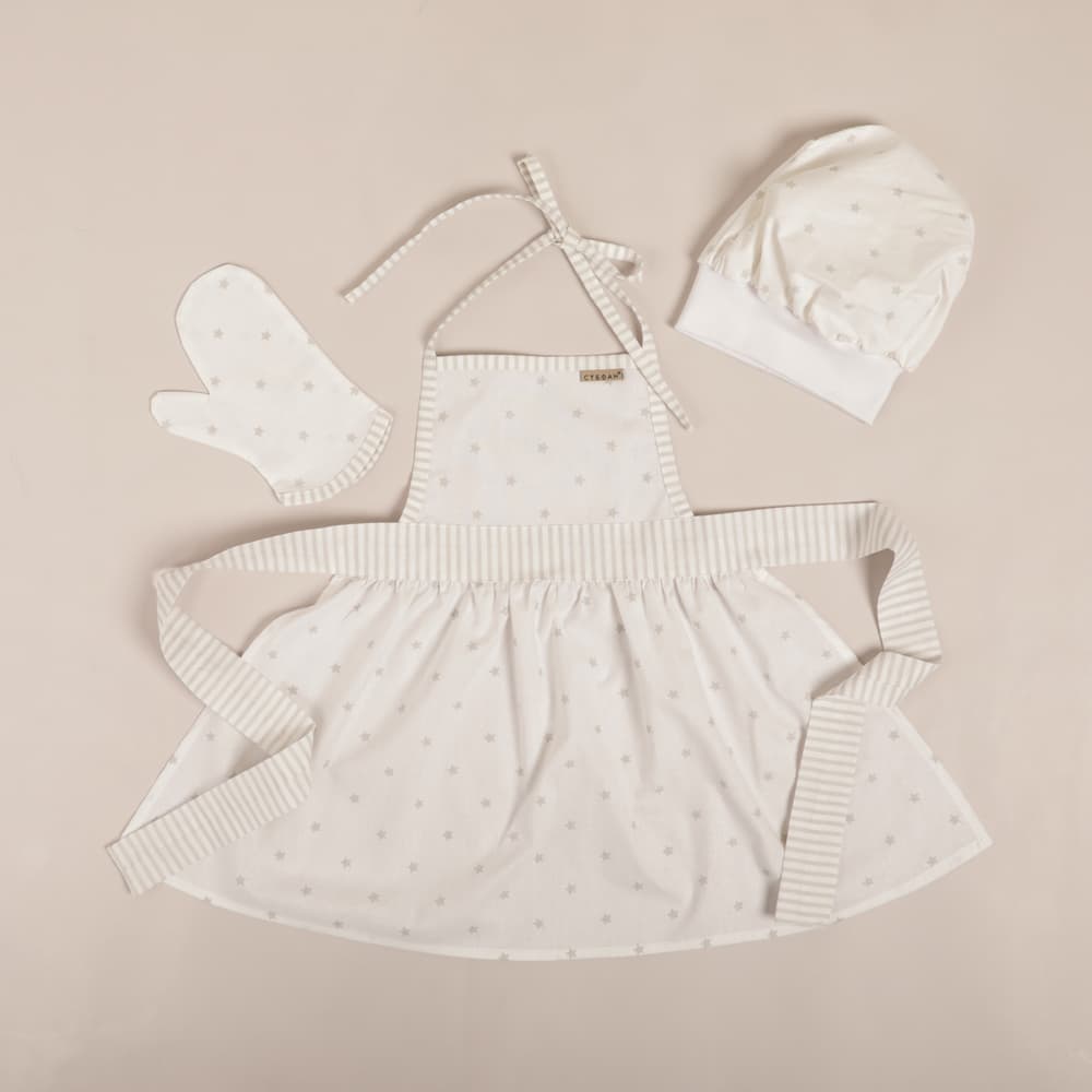 Kuhinjski set za devojčice - beli