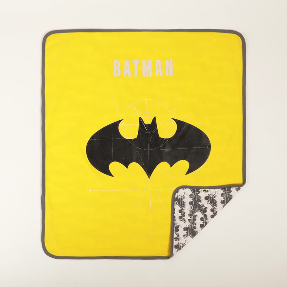 Prekrivač za bebe interlok Batman